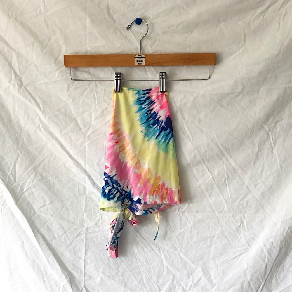 Rainbow tyedye two piece set